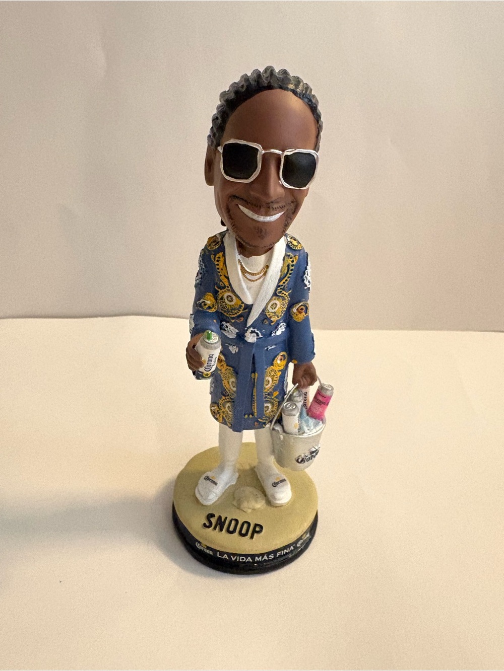 Snoop Dog Bobblehead Figurine ~ Corona theme